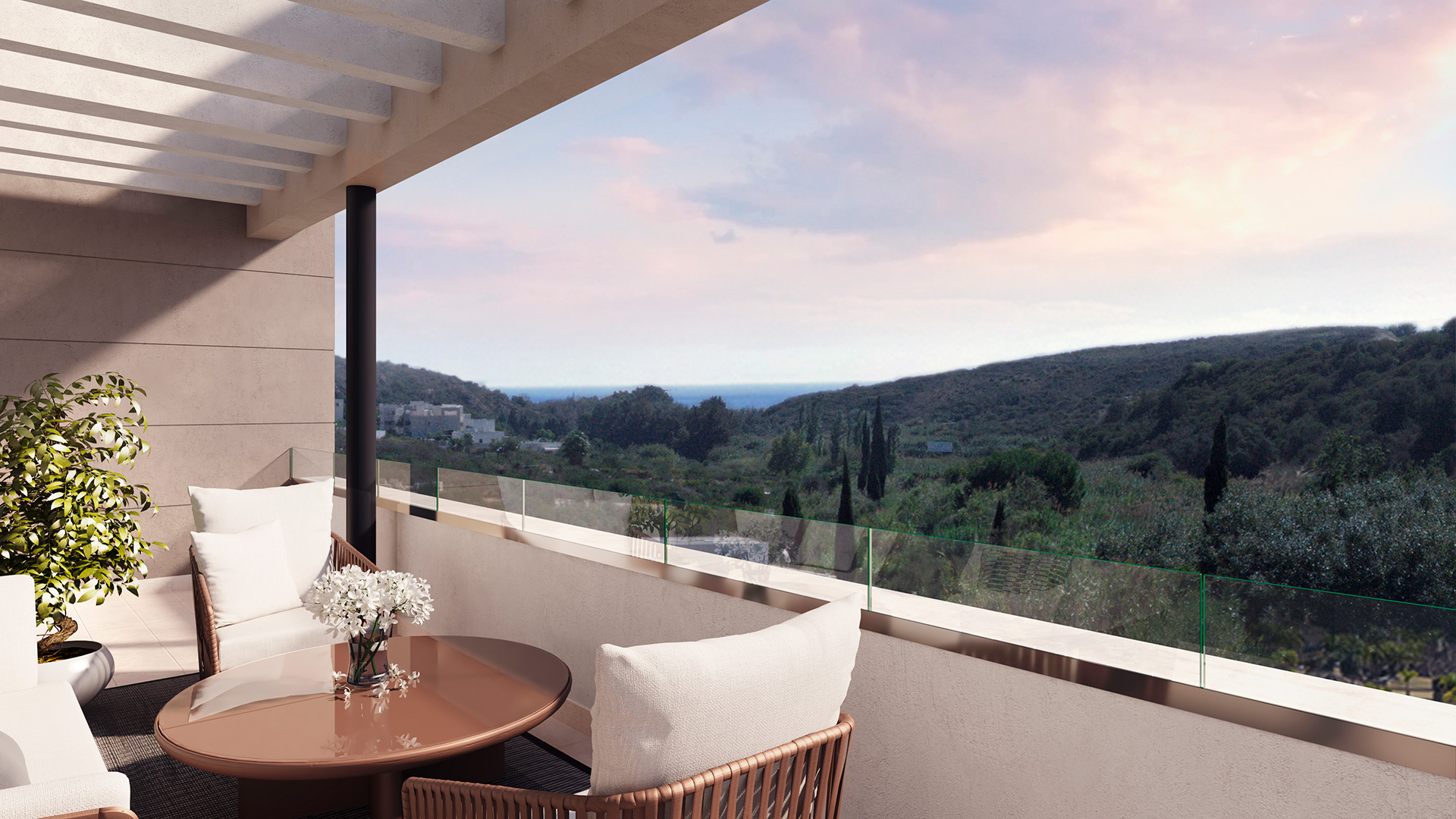 bliss-9 Luxury mountain views at Casares Estate