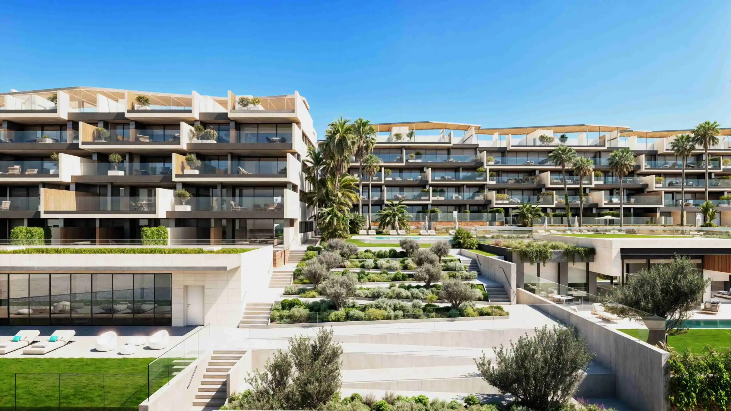 Luxury coastal real estate in Marbella